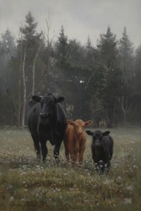 Ethereal Kinship In The Misted Meadow — Guillaume Marchand