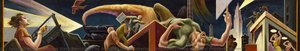The Arts Of Life In America: Unemployment, Radical Protest, Speed — Thomas Hart Benton, Regionalist Realism