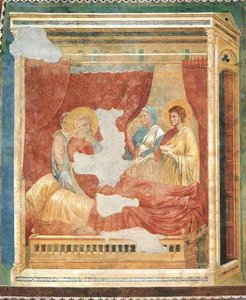 Isaac Blessing Jacob — Giotto Di Bondone, Proto Renaissance