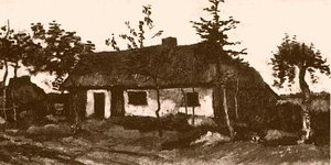 La Casita Con Árboles — Vincent Willem Van Gogh