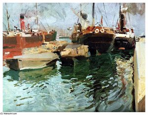 Puerto De Valencia — Joaquín Sorolla Y Bastida