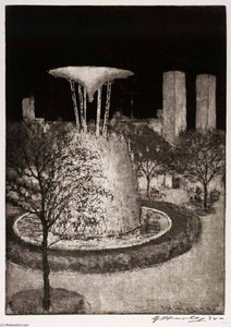 Electrical Fountain, Chicago Fair, 1934