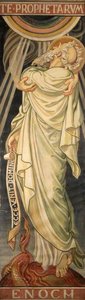 Stained Glass Design, Enoch — Frederick James Shields