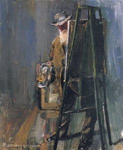 Self-portrait_(1912) — Christian Krohg