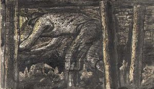 Miner Working At The Coalface — Henry Moore