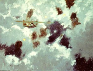 A Catalina Flying Boat Sighting The 'bismarck', 20 May 1941 — Norman Wilkinson