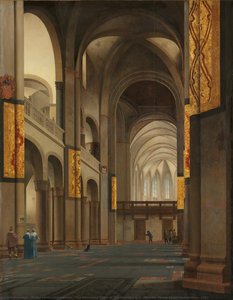 The Nave And Choir Of The Mariakerk In Utrecht, Pieter Jansz Saenredam, 1641 — Pieter Jansz. Saenredam