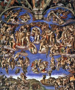 The Last Judgment — Michelangelo Buonarroti, High Renaissance
