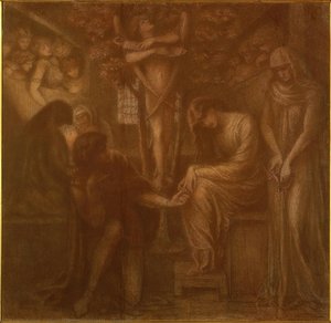 Estudio Para — Dante Gabriel Rossetti, Pre-rafaelita