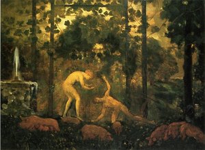 The Sorcerers — Arthur B. Davies, Symbolism