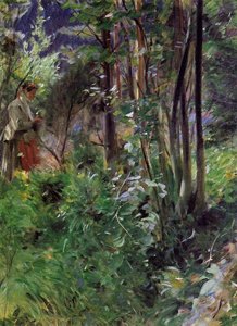 A Woman In A Forest — Anders Leonard Zorn