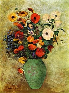 Bouquet Of Flowers — Odilon Redon, Symbolism