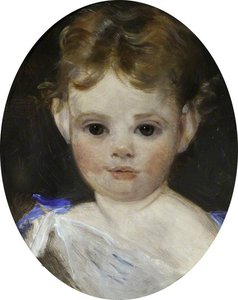 Auda Letitia Vernon (1862–1957), Later Mrs T. A. Hill, As A Child — Henry Weigall, Academic Portraiture