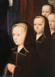 Triptych Of Jean Des Trompes (detail) — Gerard David, Northern Renaissance