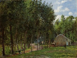 Das Haus Im Wald — Camille Pissarro