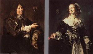 Stephanus Geraerdts Und Isabella Coymans — Frans Hals I