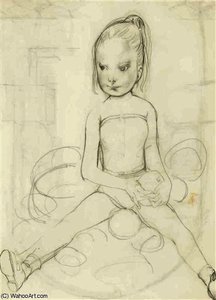 Jeune Fille Aux Fruits — Léonard Tsuguharu Foujita