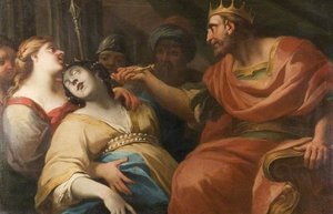 Esther Before King Ahasuerus — Paolo Di Matteis