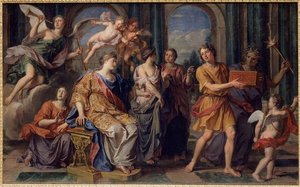 Dejanire Envoyant La Chemise Empoisonnee De Nessus A Hercule — Noel Nicolas Coypel