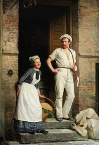 A Baker Cooling Off — Carl Heinrich Bloch