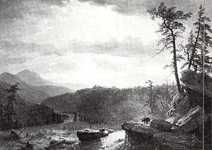 Landscape, Sunset, (painting) — Asher Brown Durand