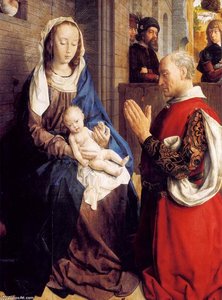 Monforte Altarpiece (detail) (26) — Hugo Van Der Goes
