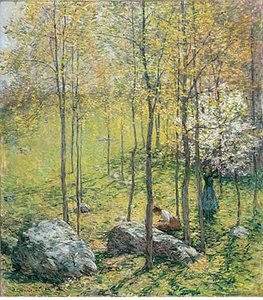Dogwood Blossoms (no. 1) — Willard Leroy Metcalf