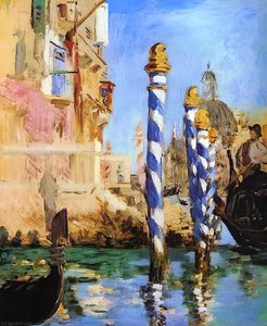 The Grand Canal — Édouard Manet, Impressionism