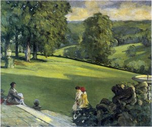 The Garden — Sir John Lavery