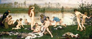 The Bathers - — Frederick Walker
