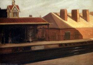 The El Station — Edward Hopper