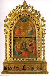 Adoration And Annunciation - — Fra Angelico, Early Renaissance