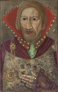 Portrait Of Vasilii Kachalov As Tsar Fedor — Boris Dmitrievich Grigoriev