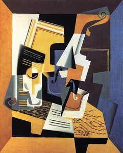 Violin And Glass — Juan Gris