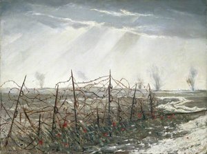 A Front Line Near St Quentin — Christopher Richard Wynne Nevinson