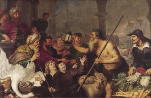 Diogenes Searches For A Man — Cornelis De Vos
