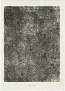 Shadowy Plain (plaine Ombreuse) From The Portfolio Emptiness And Shadow (le Vide Et L'ombre) From Phenomena (les Phénomènes) — Jean Philippe Arthur Dubuffet