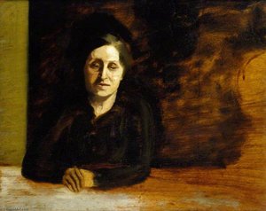 The Artist's Mother (verso) — Richard Carline