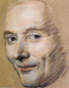 Portrait Of Unknown Man — Maurice Quentin De La Tour