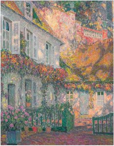 Mansion In The Afternoon — Henri Le Sidaner