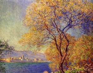 Antibes Seen From The Salis Gardens 1 — Claude Monet, Impressionism