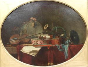 The Instruments Of Music Calendar — Jean-baptiste-siméon Chardin