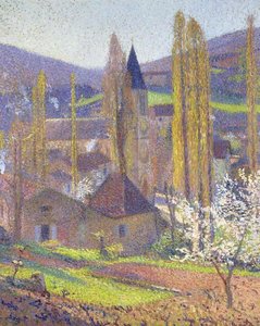 Church In Labastide In Spring — Henri Jean Guillaume Martin