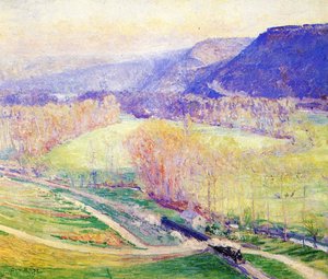 The Valley Of The Seine, (1910) — Guy Rose