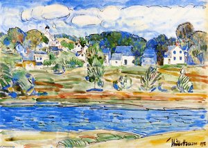 Newfields, New Hampshire — Frederick Childe Hassam