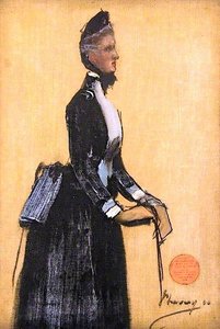 Miss Shaw Stewart (sketch) — Sir John Lavery