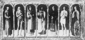 Sieben Heilige — Jacopo Bellini