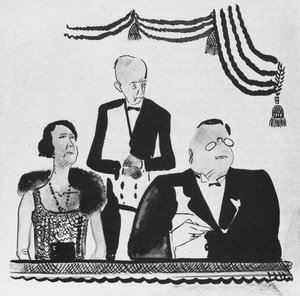 In The Theater Box — Aleksandr Deyneka