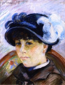 Portrait Of A Young Woman — Ferdinand Guillaumin