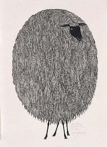 The Sheep — Jacques Hnizdovsky